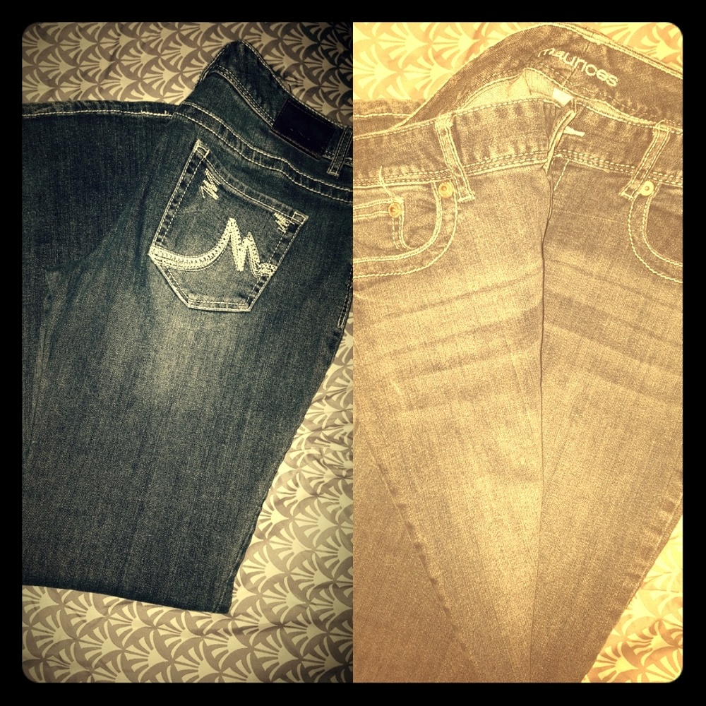 {$ 10 MAURICES}  Your favorite blue jeans!🏷️